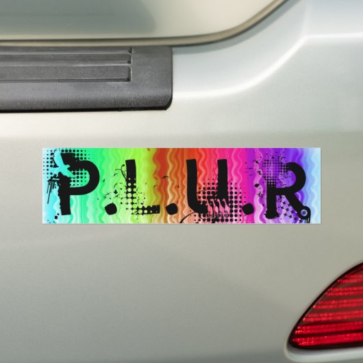 AUTOCOLLANT DE VOITURE P.L.U.R (En voiture)