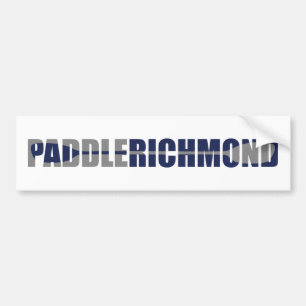 Autocollant De Voiture Paddle Richmond Virginia Kayaking