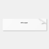 Autocollant De Voiture pages blanches (Devant)