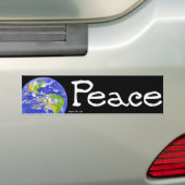 Autocollant De Voiture Paix du monde (En voiture)