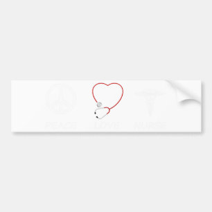 Autocollant De Voiture paix love43