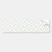 Autocollant De Voiture Pale Gray Geometric Deco Cube Pattern (Devant)