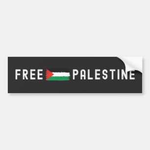 AUTOCOLLANT DE VOITURE PALESTINE LIBRE