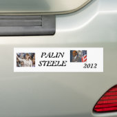 Autocollant De Voiture palin 2012, steele 1, 2012, PALINSTEELE (En voiture)