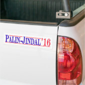 Autocollant De Voiture Palin - Jindal 2016 ! (Sur camion)