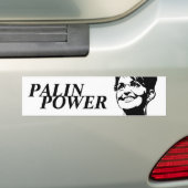 Autocollant De Voiture Palin Power (En voiture)
