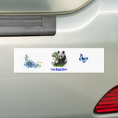 Autocollant De Voiture Panda bumper sticker (En voiture)