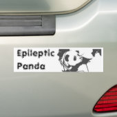 Autocollant De Voiture Panda épileptique (En voiture)