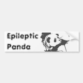 Autocollant De Voiture Panda épileptique