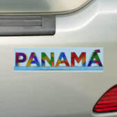 Autocollant De Voiture Panneau Panama (En voiture)