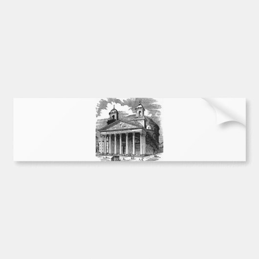Autocollant De Voiture Panthéon (Devant)