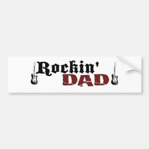 Autocollant De Voiture Papa de Rockin