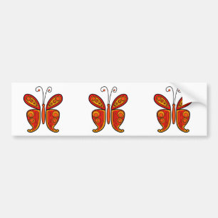 Autocollant De Voiture Papillon