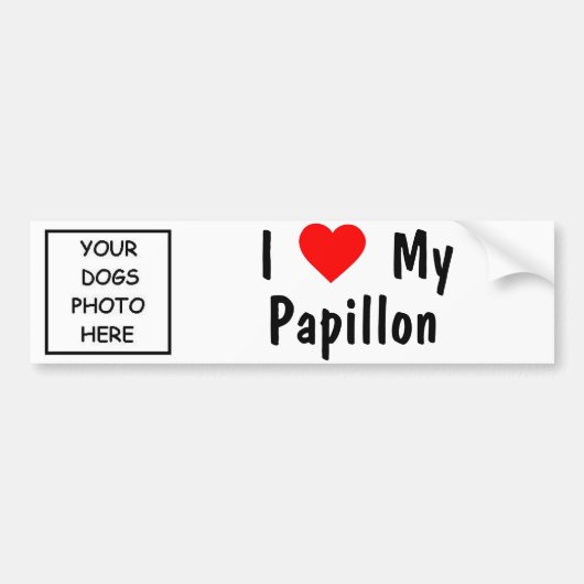 Autocollant De Voiture Papillon (Devant)