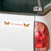 Autocollant De Voiture Papillon : Illustration de vecteur : (Sur camion)