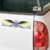 Autocollant De Voiture Papillon Violet (Sur camion)