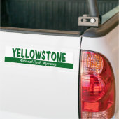 Autocollant De Voiture Parc national de Yellowstone (Sur camion)