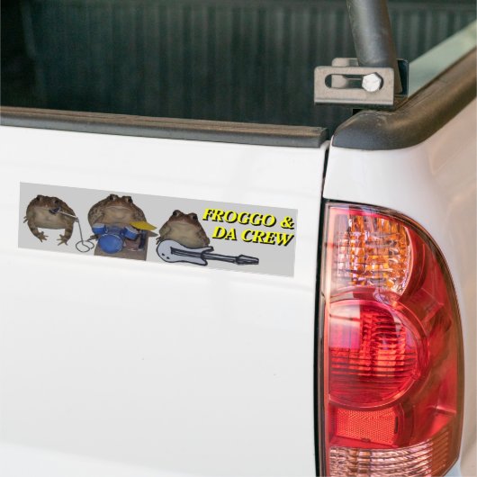 Autocollant De Voiture pare-chocs 1 de froggo (Sur camion)