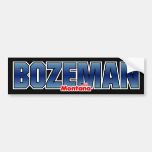 Autocollant De Voiture Pare-chocs de Bozeman