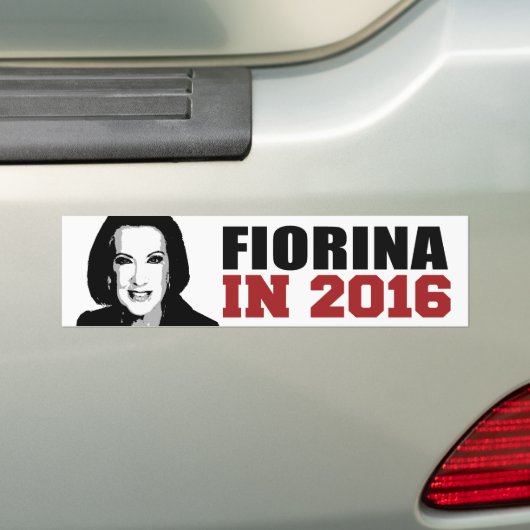Autocollant De Voiture Pare-chocs de Fiorina en 2016 - .png (En voiture)