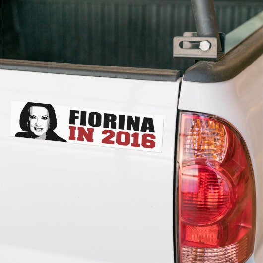 Autocollant De Voiture Pare-chocs de Fiorina en 2016 - .png (Sur camion)