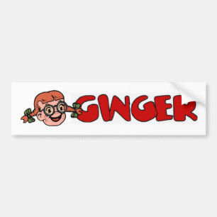 Autocollant De Voiture Pare-chocs de gingembre