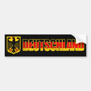 Autocollant De Voiture Pare-chocs du Deutschland