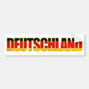 Autocollant De Voiture Pare-chocs du Deutschland