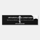 Autocollant De Voiture Pare-chocs fait sur commande - Orthodox.net (Devant)