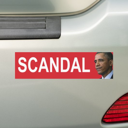 Autocollant De Voiture Pare-chocs Sticker.pdf de SCANDALE d'OBAMA (En voiture)