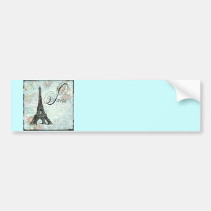Autocollant De Voiture Paris La Tour Eiffel Design français