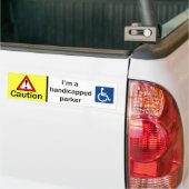 Autocollant De Voiture Parker handicapé (Sur camion)