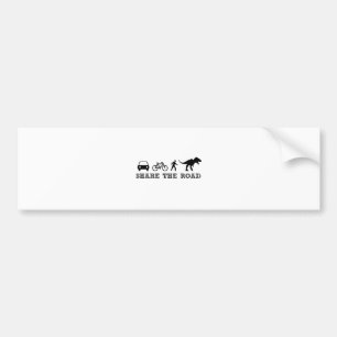 Autocollant De Voiture Partagez la route