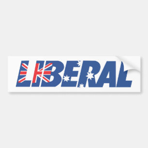 Autocollant De Voiture Parti libéral de l'Australie