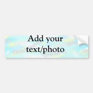 Autocollant De Voiture Parties scintillant pastel simple coloré ajouter v