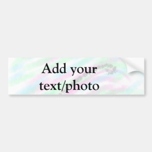 Autocollant De Voiture Parties scintillant pastel simple coloré ajouter v