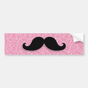 AUTOCOLLANT DE VOITURE PARTIES SCINTILLANTES NOIRES GIRLY DE ROSE DE