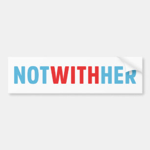 Autocollant De Voiture Pas avec elle