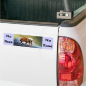 Autocollant De Voiture Pas d'abeilles Pas de nourriture (Sur camion)