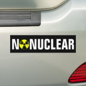 Autocollant De Voiture Pas de nucléaire (En voiture)
