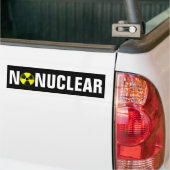 Autocollant De Voiture Pas de nucléaire (Sur camion)