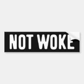 Autocollant De Voiture Pas de Woke (Devant)