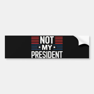 Autocollant De Voiture Pas Mon Président