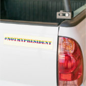 Autocollant De Voiture Pas mon Sticker pare-chocs de la manifestation du  (Sur camion)