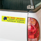 AUTOCOLLANT DE VOITURE PAS PLUS DE MARCHEUR (Sur camion)