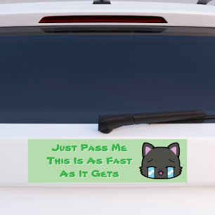 Autocollant De Voiture Passe-moi ça aussi vite qu'il en a
