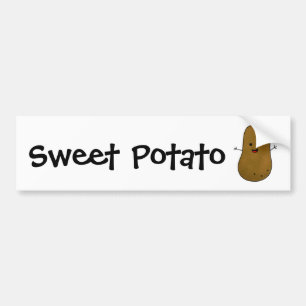 Autocollant De Voiture Patate douce