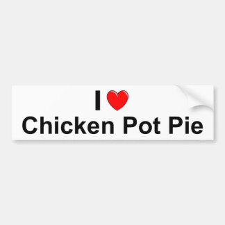 Autocollant De Voiture Pâté en croûte de poulet
