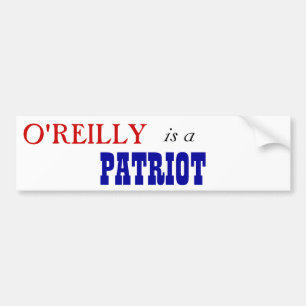 Autocollant De Voiture Patriote de Bill O'Reilly