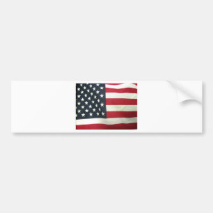 Autocollant De Voiture Patriotic Flag